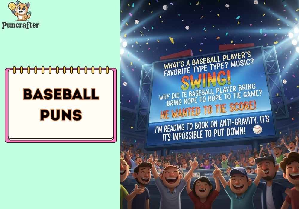Clever Baseball Puns