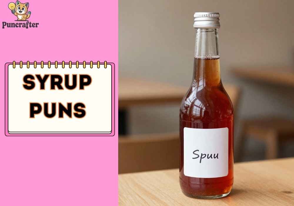 Clever Syrup Puns