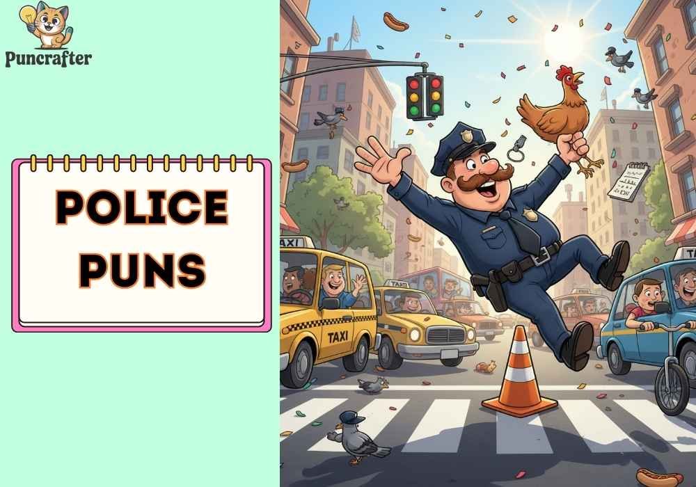 Funny Police Puns