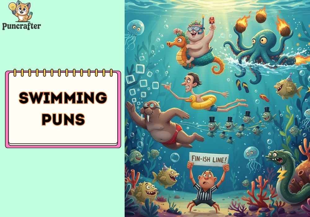 Funny Swimming Puns