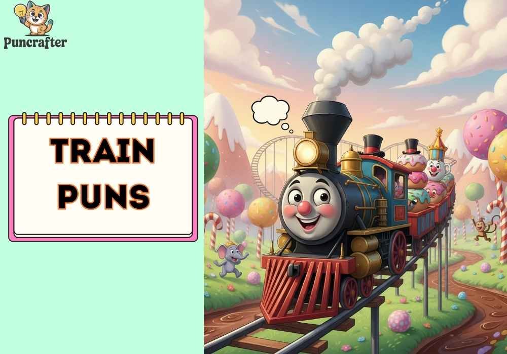  Funny Train Puns