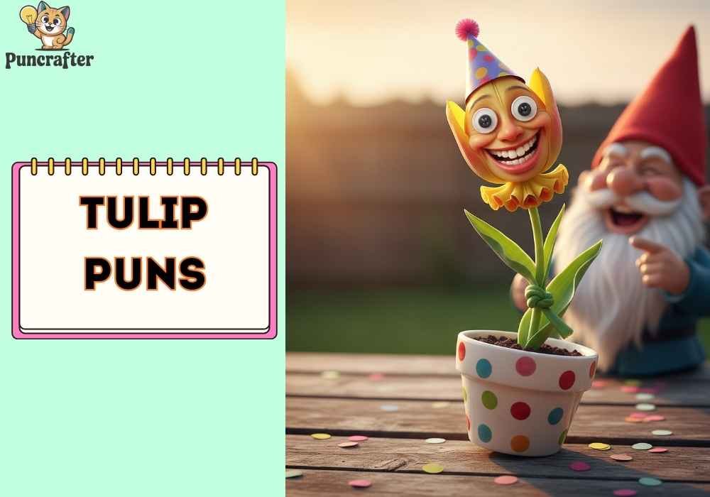 Funny Tulip Puns