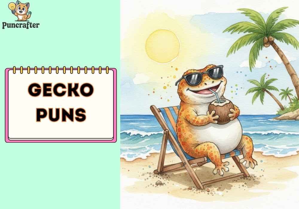 Gecko Puns