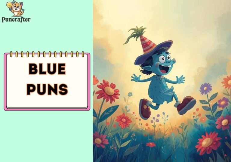 206+ Hilarious Blue Puns That ll Make You Laugh 2026 - puncrafter.com