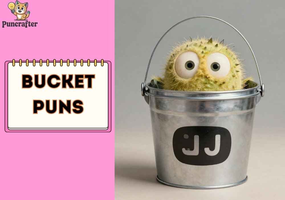 Clever Bucket Puns