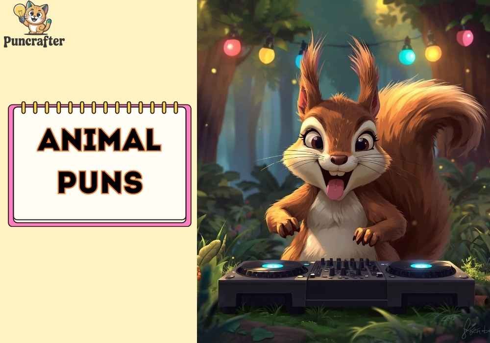 Short Funny Animal Puns