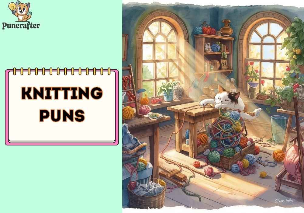 Clever Knitting Wordplay Jokes
