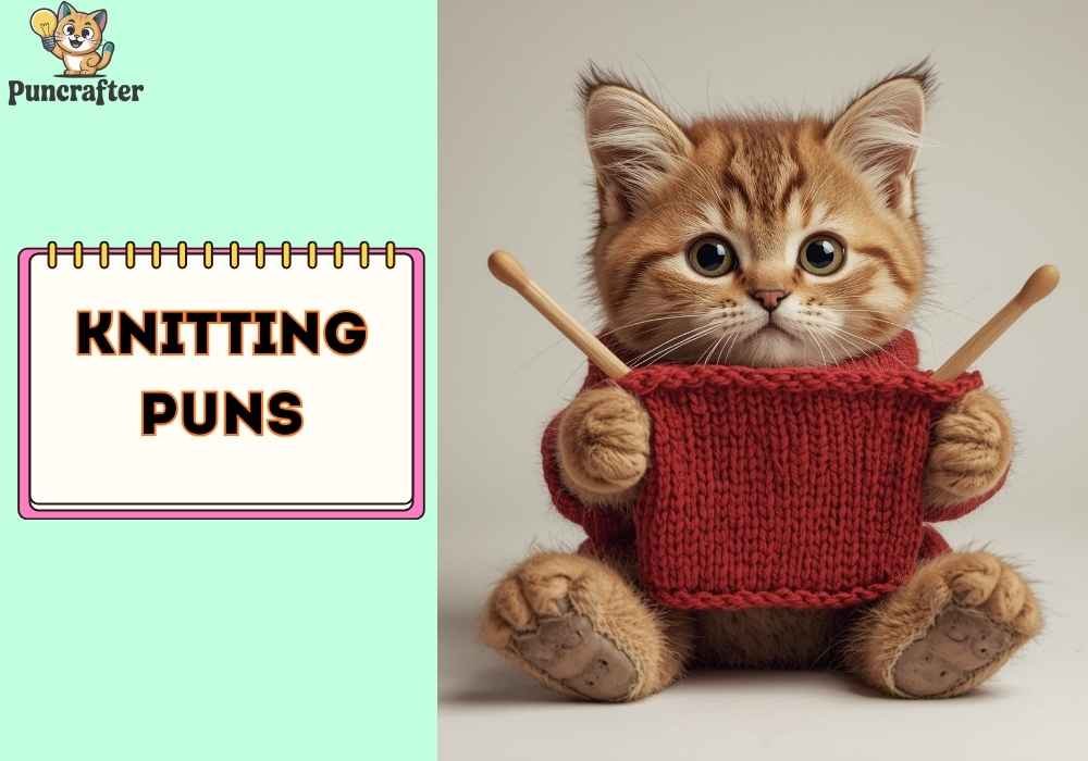 Funny Knitting Puns