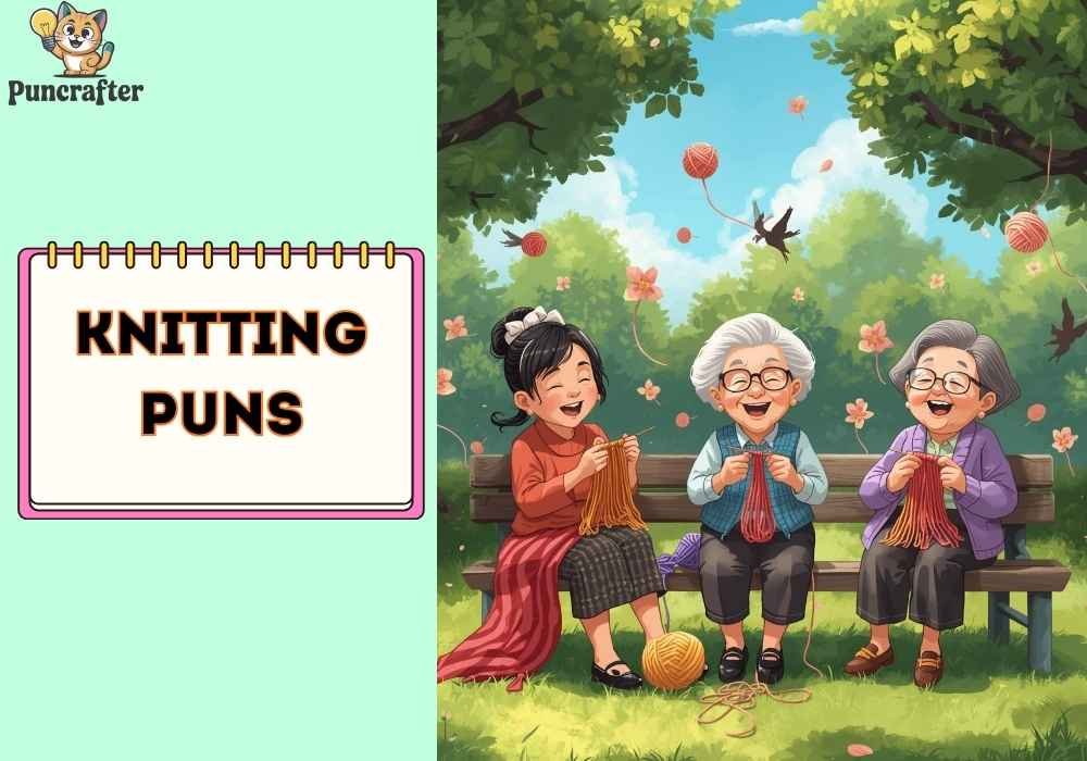 Witty Knitting Puns