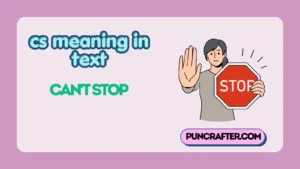 cs meaning in text