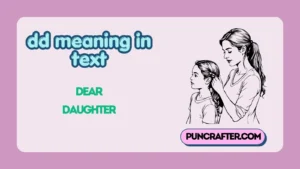 dd meaning in text