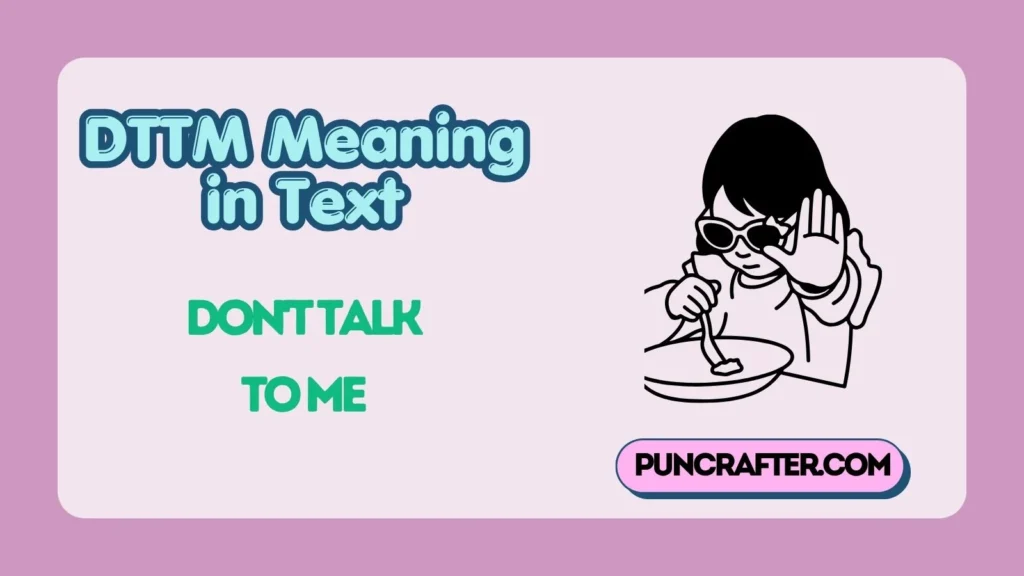 DTTM Meaning in Text