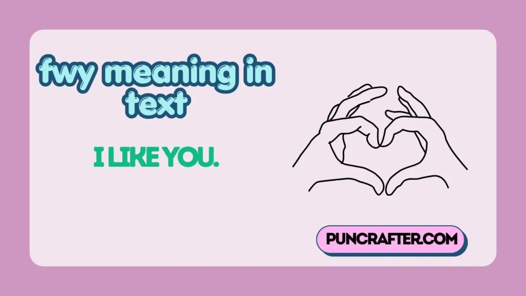 fwy meaning in text