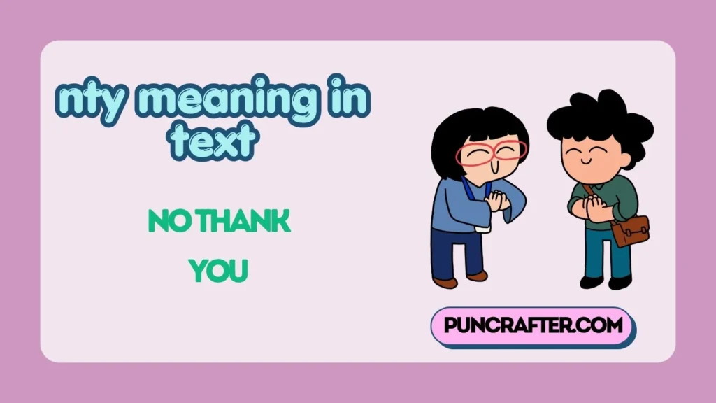 nty meaning in text