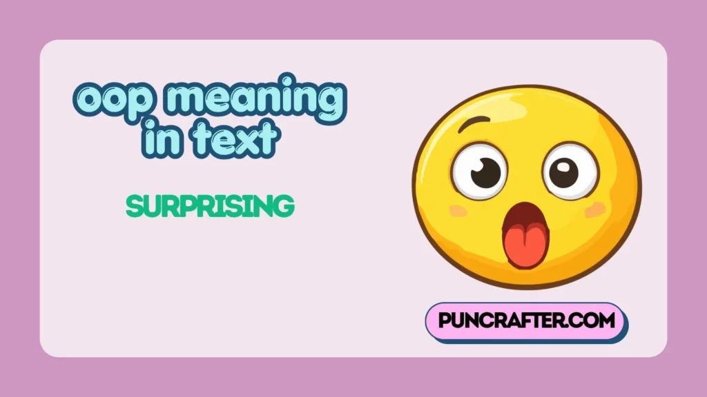 oop meaning in text
