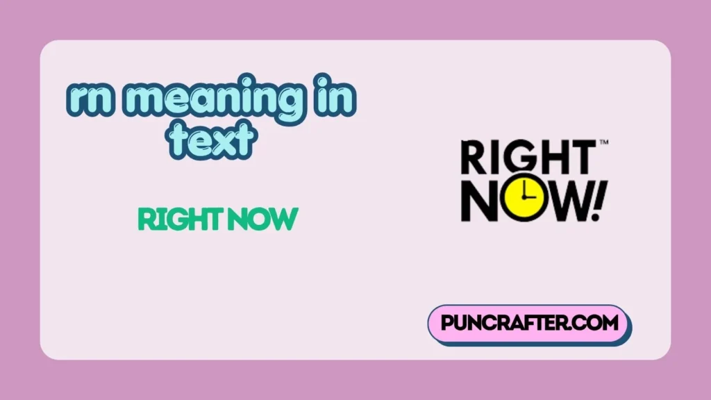 rn meaning in text