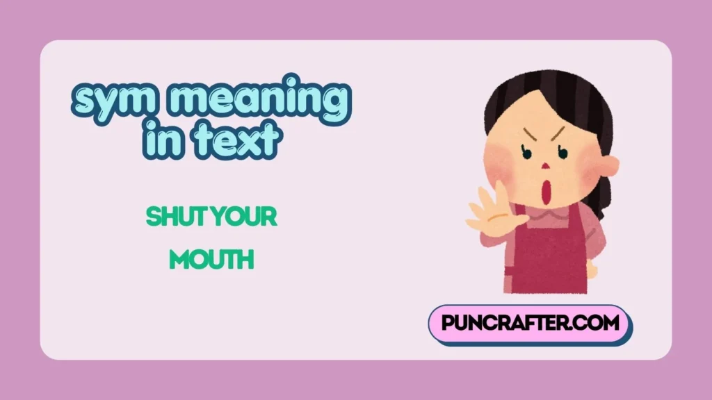 sym meaning in text