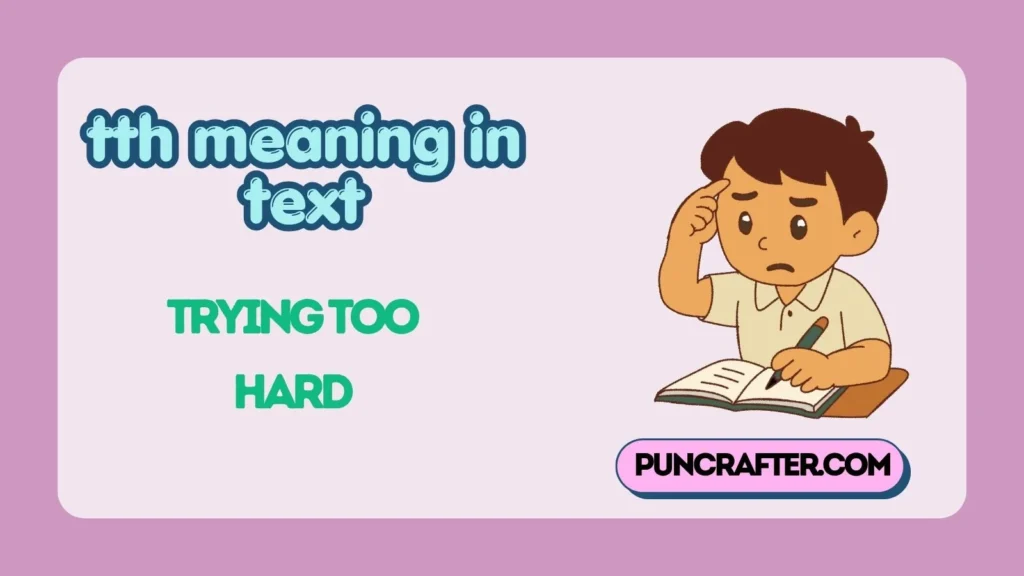 tth meaning in text